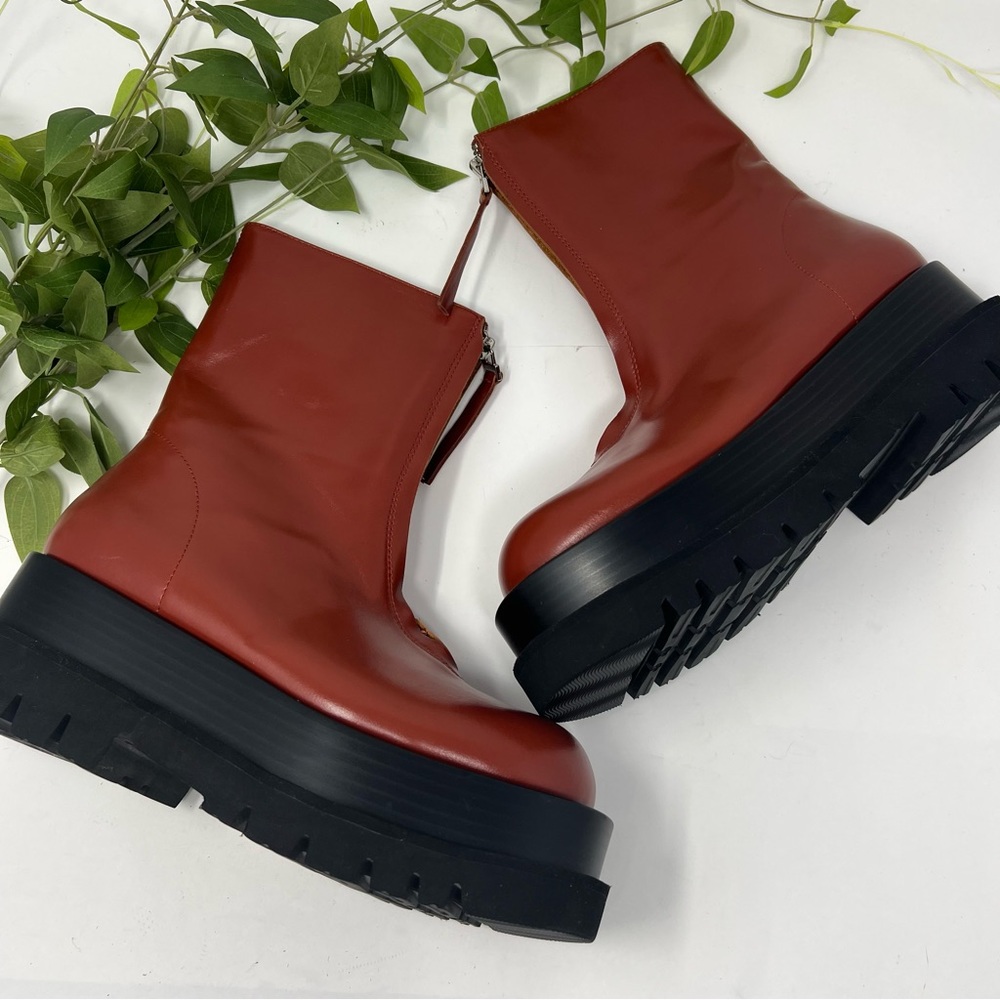 New Jeffrey Campbell Dozed Platform Chunky Boots Size 7 - Picture 2 of 8